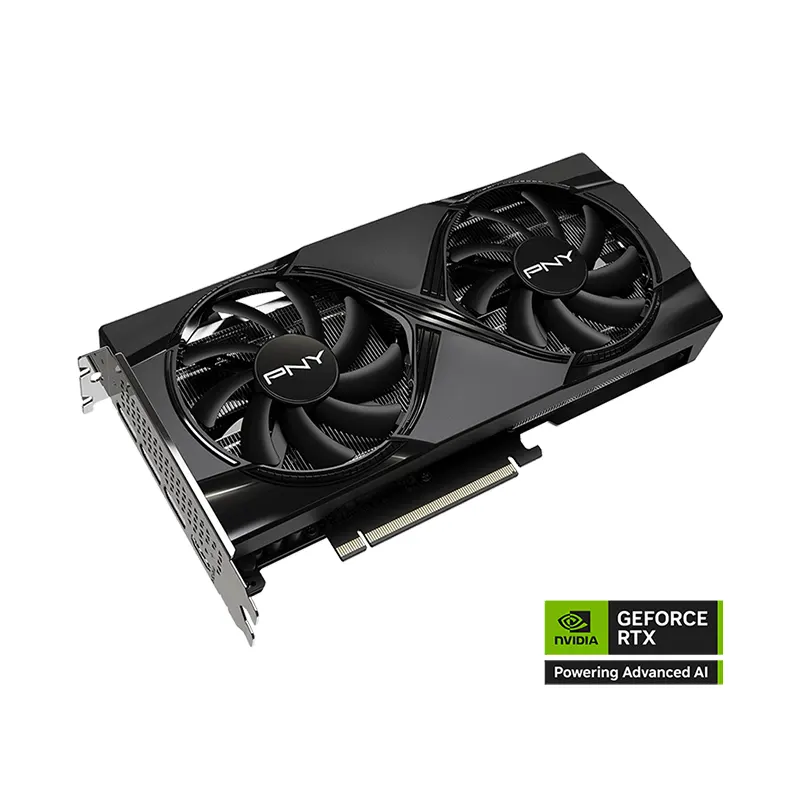 PNY GeForce RTX 5060 Ti 8GB Overclocked Dual Fan Graphics Card |  VCG5060T8DFXPB1-O