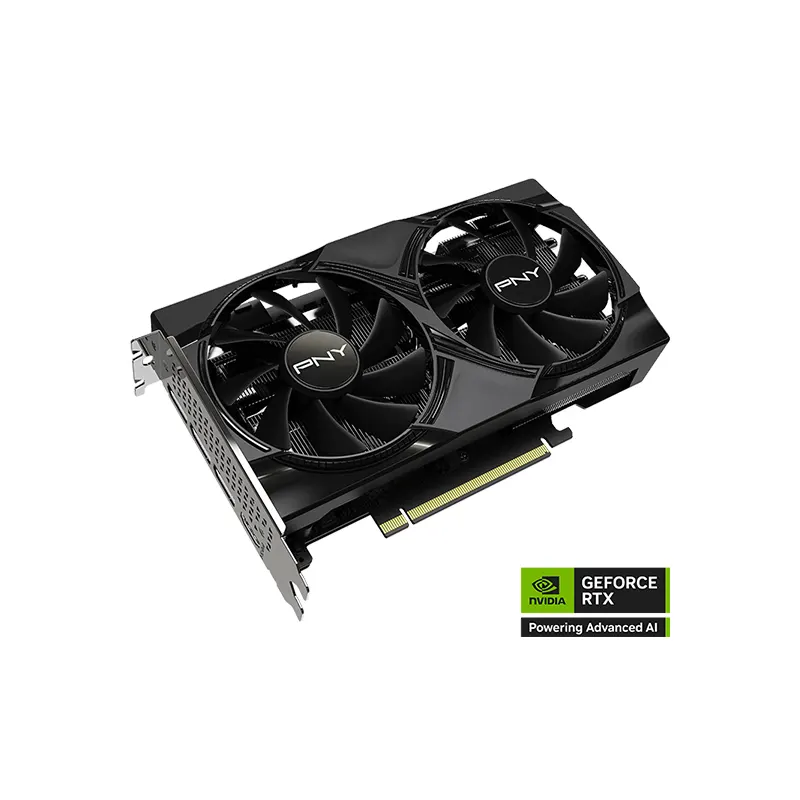 PNY GeForce RTX 5060 8GB GDDR7 Overclocked Dual Fan Graphics Card | VCG50608DFXPB1-O
