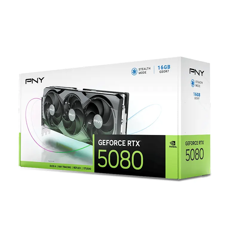 PNY GeForce RTX 5080 16GB Triple Fan (VCG508016TFXPB1)