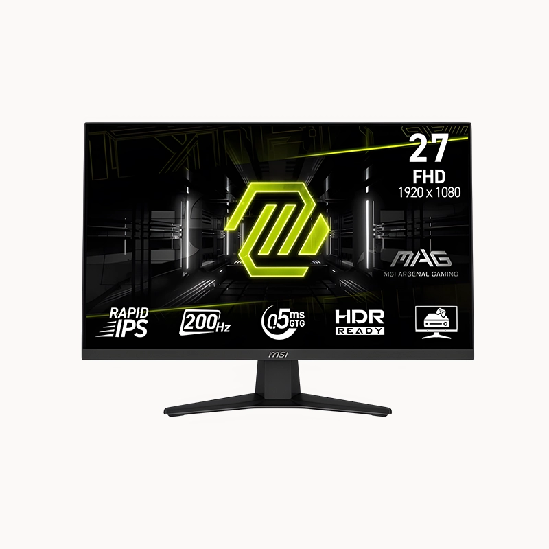MSI MAG 274F | 27 inch Rapid IPS 200 Hz FHD Gaming Monitor | 2 years warranty