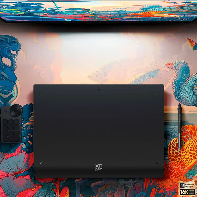 XPPen Deco Pro LW (2nd Gen) Wireless Graphics Tablet | 11 inch Drawing Tablet