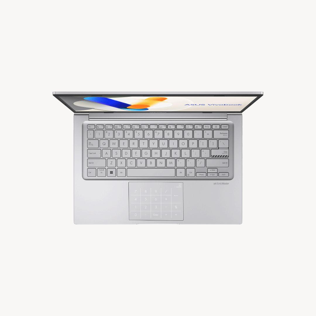 Asus vivobook 14 (X1404VA) intel core i7 13th gen 8GB RAM 512GB SSD 14" FHD Display Backlit Keyboard Magic Numpad
