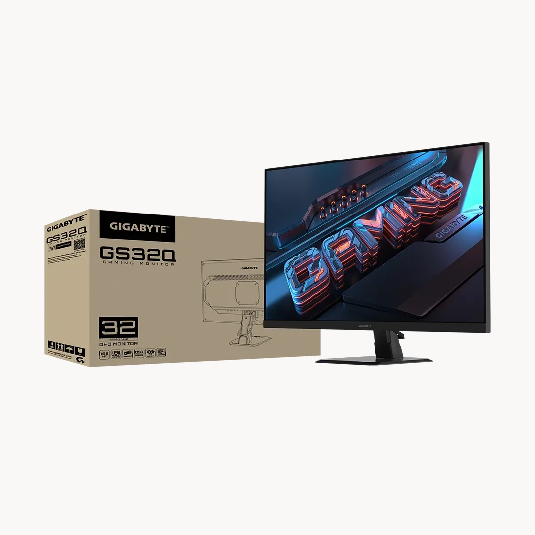 GIGABYTE GS32Q 31.5” QHD (2560 x 1440) 165Hz SS IPS Gaming Monitor Display